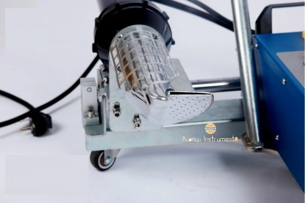 دستگاه جوش هوای گرم اتوماتیک JHQWIDD TOP-3400C برای جوشکاری بنر پلاستیکی PVC PE 3400W