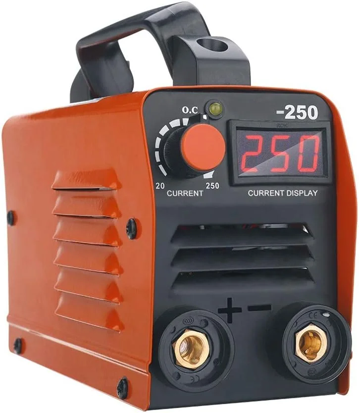 دستگاه جوشکاری کوچک GZDodek ZX7-250 250A، دستگاه جوشکاری برقی قابل حمل با نمایشگر دیجیتال MMA ARC DC اینورتر، تجهیزات جوشکاری پلاستیک