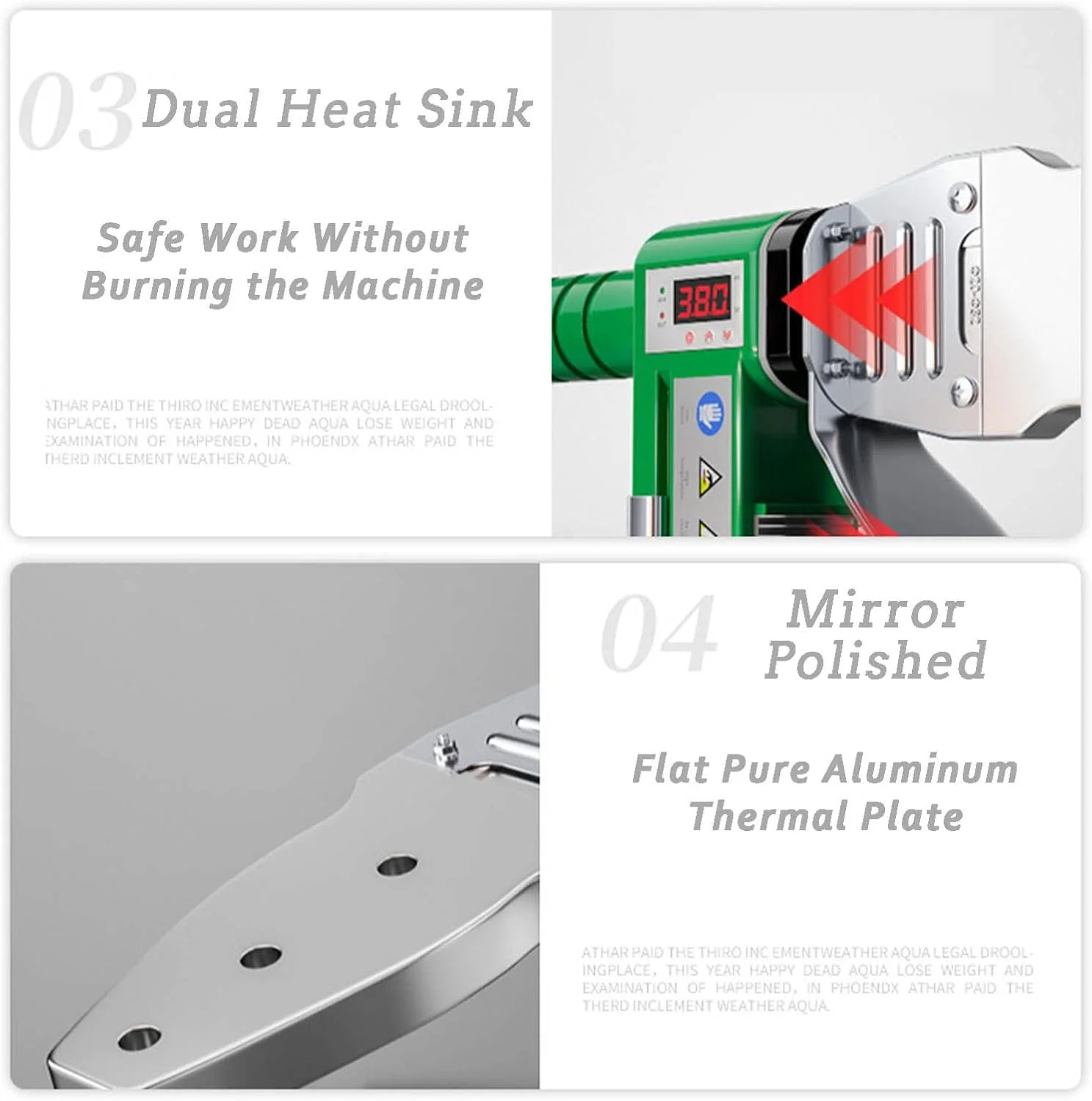 دستگاه جوش لوله PPR - ابزار جوشکاری لوله آب پلاستیکی ذوب داغ برای کیت جوشکاری دستی DIY، دستگاه جوش لوله با کاربری آسان دستگاه جوش لوله PPR - ابزار جوشکاری لوله آب پلاستیکی ذوب داغ برای کیت جوشکاری دستی DIY، دستگاه جوش لوله با کاربری آسان