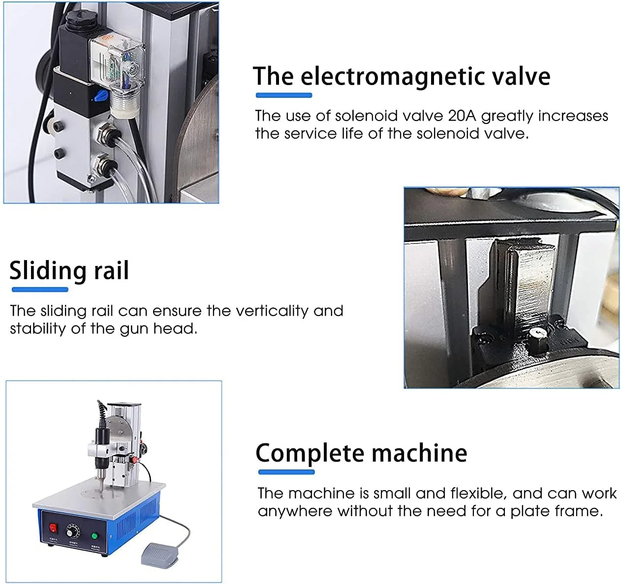 دستگاه جوش نقطه ای التراسونیک jjff، دستگاه جوش نقطه ای نایلونی 9 میلی متری، دستگاه جوش رومیزی منسوجات نبافته، دستگاه جوش پلاستیک قابل حمل با پدال الکترونیکی دستگاه جوش نقطه ای التراسونیک jjff، دستگاه جوش نقطه ای نایلونی 9 میلی متری، دستگاه جوش رومیزی منسوجات نبافته، دستگاه جوش پلاستیک قابل حمل با پدال الکترونیکی