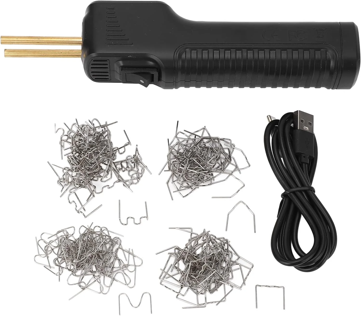 کیت جوش پلاستیک Risegun، دستگاه جوش پلاستیک، ابزار لحیم کاری بی سیم قابل حمل دستی برای تعمیر ترک پلاستیک سپر خودرو