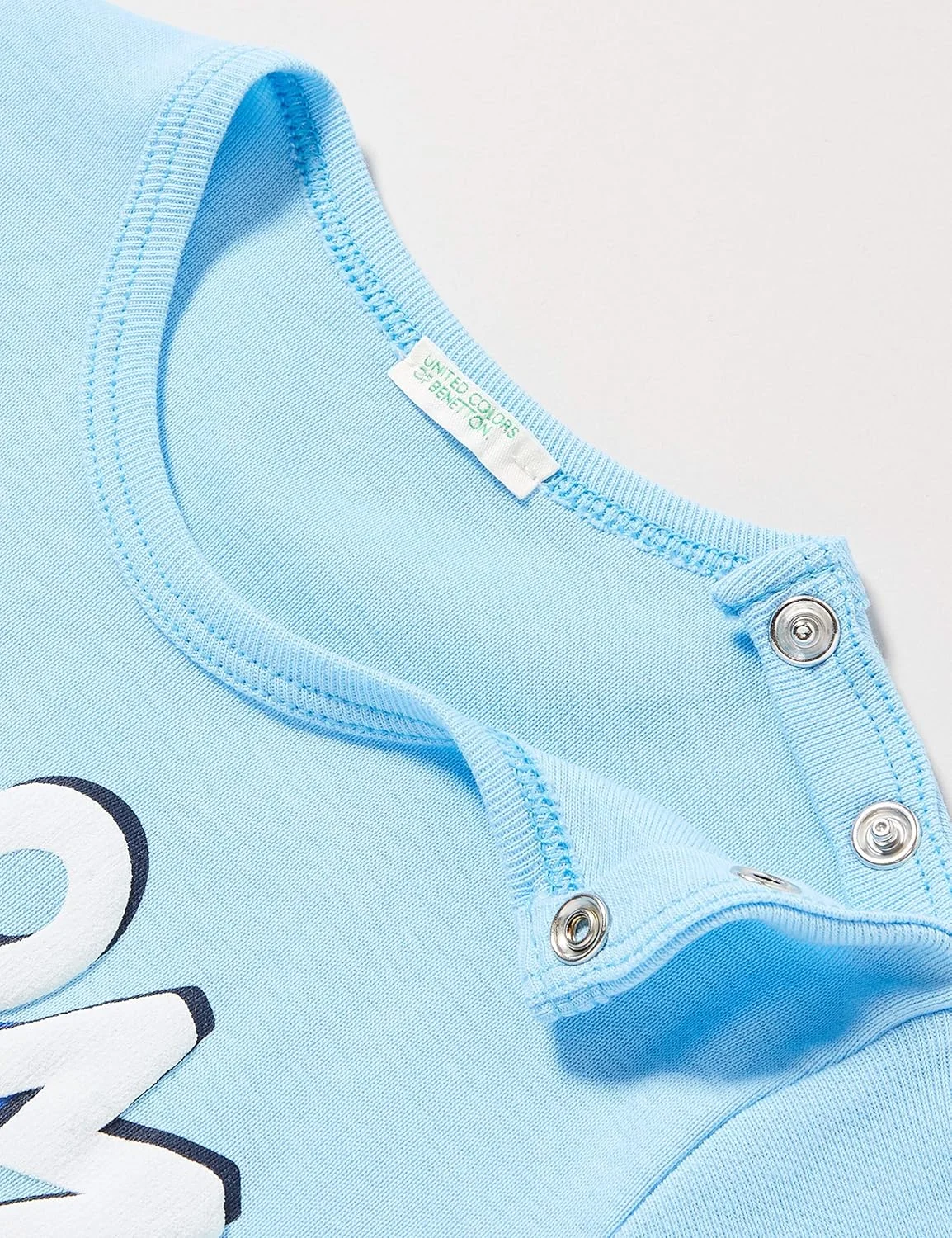 تی شرت رکابی بافتنی نوزادی یونیسکس United Colors of Benetton تی شرت رکابی بافتنی نوزادی یونیسکس United Colors of Benetton