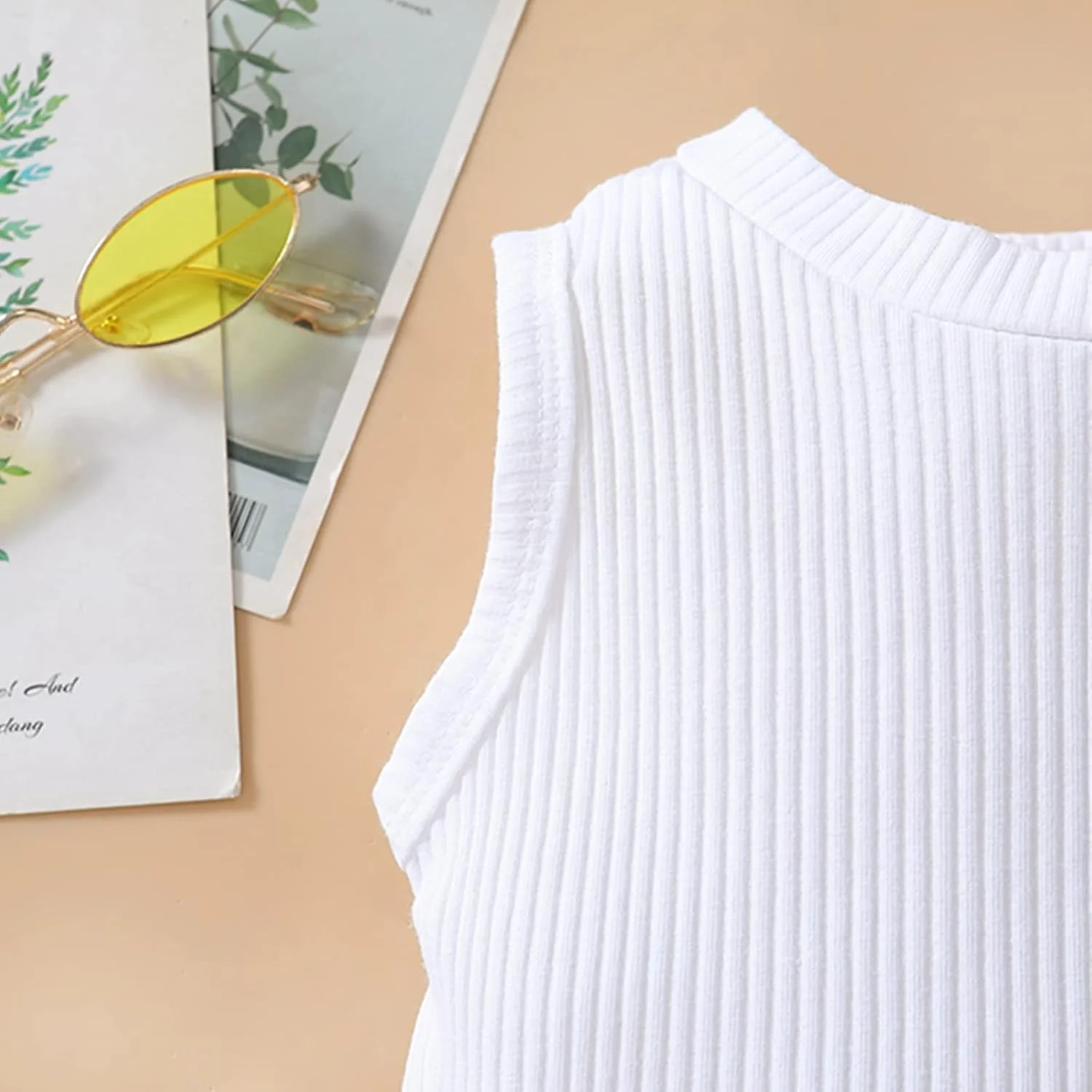 لباس دخترانه بچه گانه سایز 2T 3T 4T 5T 6T، لباس های تابستانی دامن جین دخترانه، تاپ های بدون آستین و شلوار جین لباس دخترانه بچه گانه سایز 2T 3T 4T 5T 6T، لباس های تابستانی دامن جین دخترانه، تاپ های بدون آستین و شلوار جین