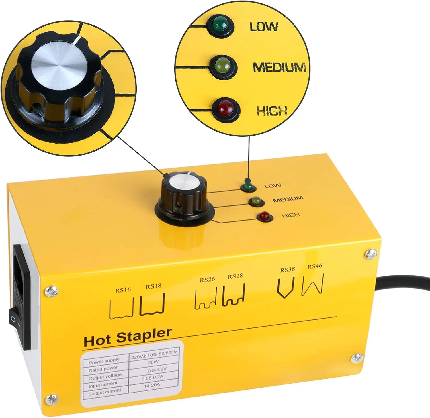 کیت جوش پلاستیک ZAIED، دستگاه جوش پلاستیک منگنه داغ، کیت جوشکاری پلاستیک کیت تعمیر سپر ابزار تعمیر گلگیر بدنه خودرو با 700 عدد منگنه، دستگاه جوش پلاستیک برای ترک خوردگی و فرورفتگی بدنه خودرو کیت جوش پلاستیک ZAIED، دستگاه جوش پلاستیک منگنه داغ، کیت جوشکاری پلاستیک کیت تعمیر سپر ابزار تعمیر گلگیر بدنه خودرو با 700 عدد منگنه، دستگاه جوش پلاستیک برای ترک خوردگی و فرورفتگی بدنه خودرو