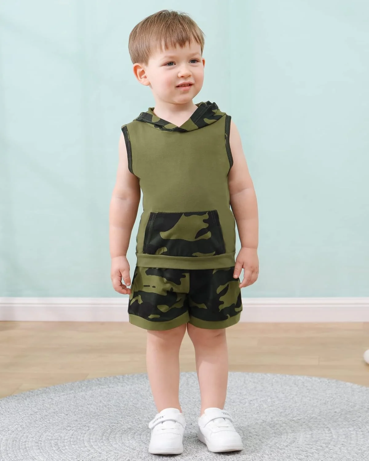 لباس پسرانه نوزادی سانمیو مدل Sau1067 SAU1067