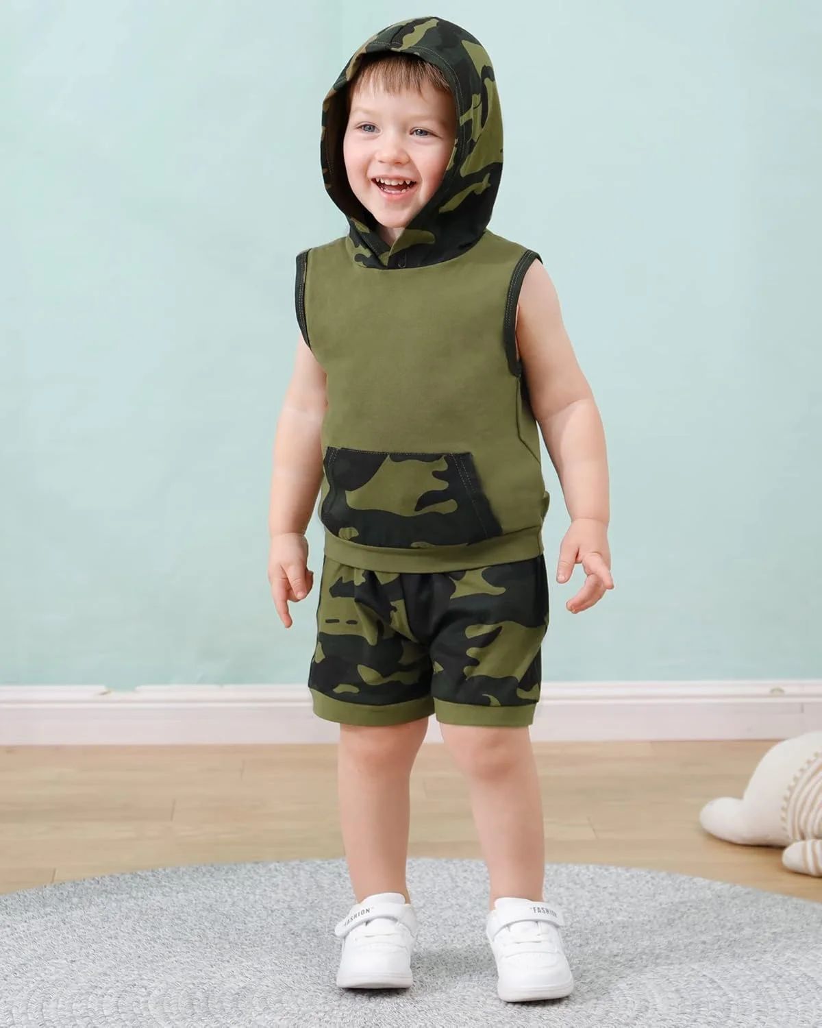 لباس پسرانه نوزادی سانمیو مدل Sau1067 SAU1067