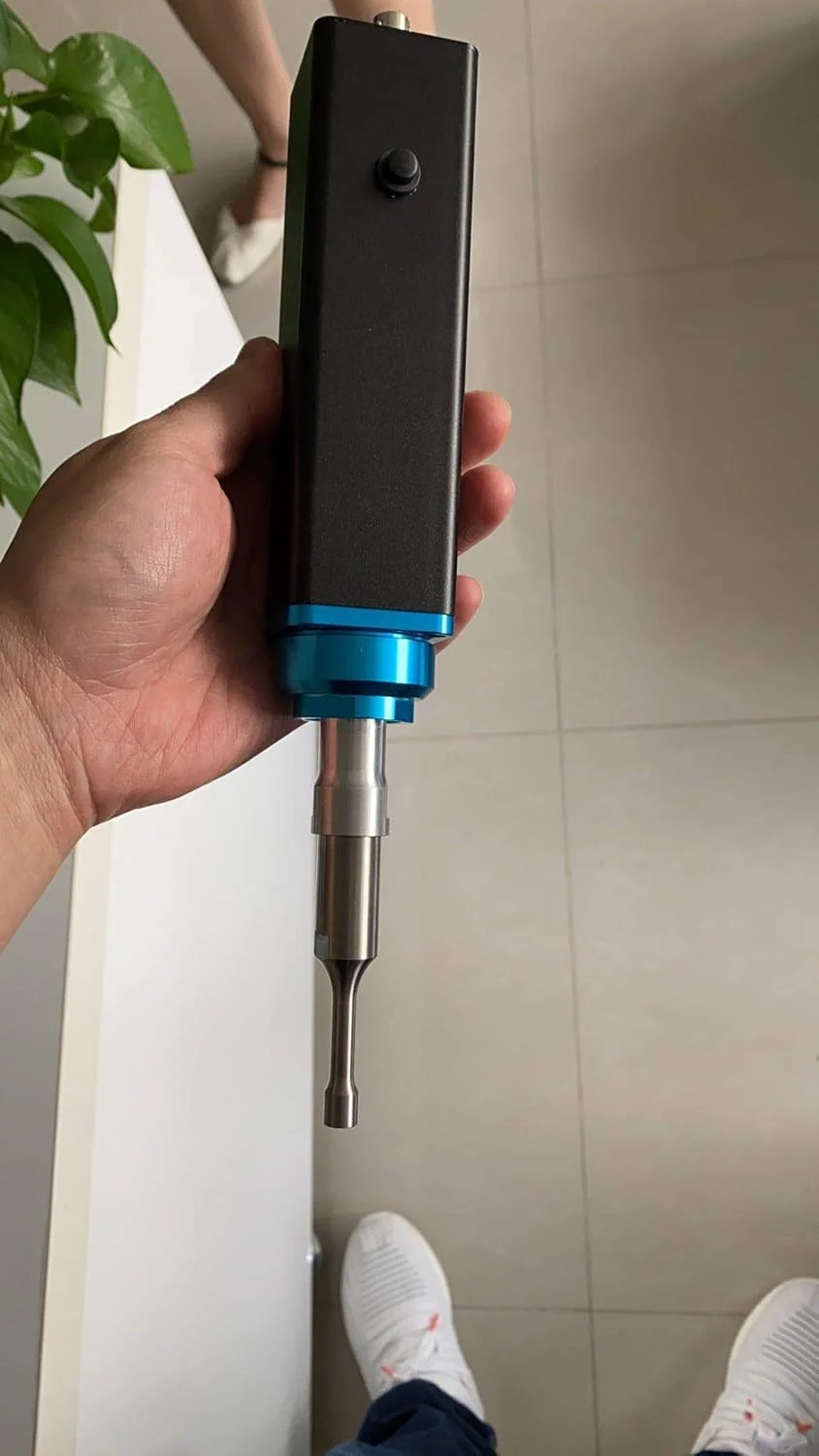 دستگاه جوش نقطه ای اولتراسونیک دستی TAINDU برای جوشکاری پلاستیک (رنگ: جوشکار با شاخک شبکه ای)