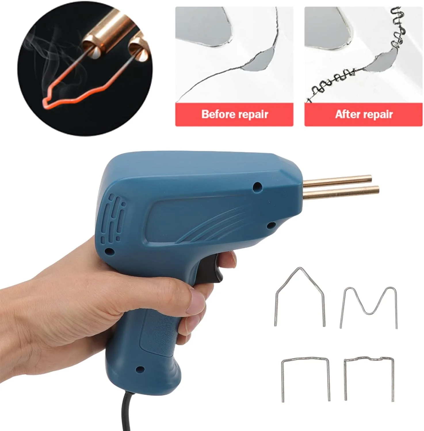 دستگاه جوش پلاستیک دستی قابل حمل، دستگاه جوشکاری برقی، گرمایش سریع، دستگاه جوش پلاستیک، دستگاه جوشکاری برقی برای کاشت میخ، جوشکاری ترک، برش حرارتی