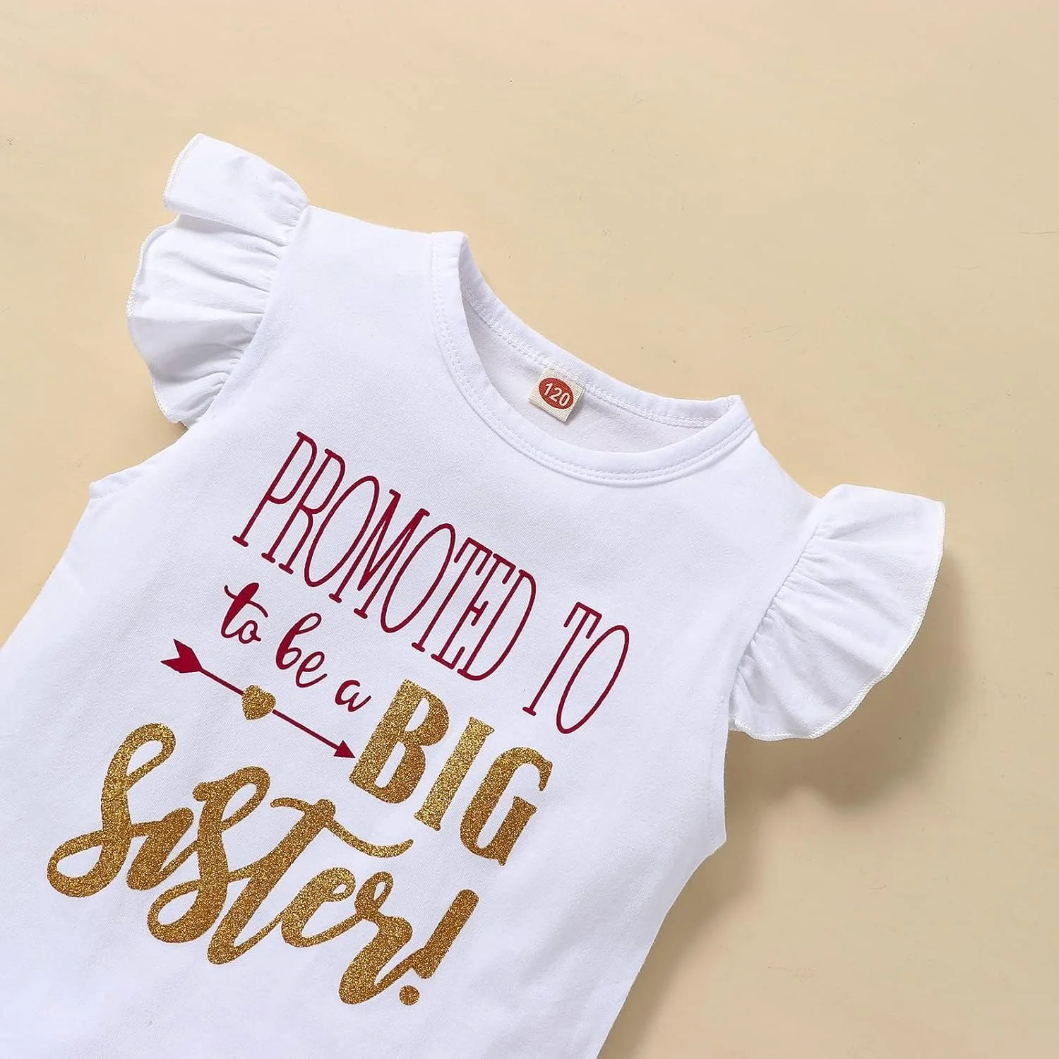 LYQTloml لباس خواهر بزرگتر دخترانه بچه گانه، تی شرت آستین بلند، تاپ رکابی، دامن توتو توری خالدار 2 تکه LYQTloml لباس خواهر بزرگتر دخترانه بچه گانه، تی شرت آستین بلند، تاپ رکابی، دامن توتو توری خالدار 2 تکه