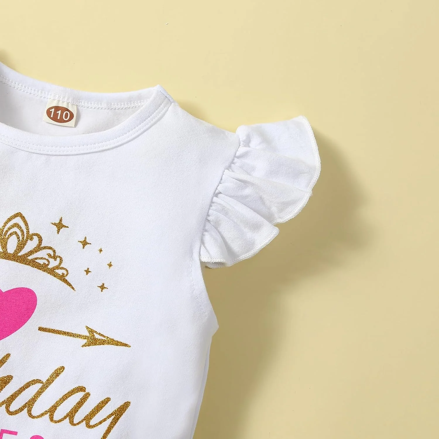 LYQTloml لباس تولد پرنسس دخترانه بچه گانه، تاپ رکابی جلیقه ای و دامن توتو توری خالدار