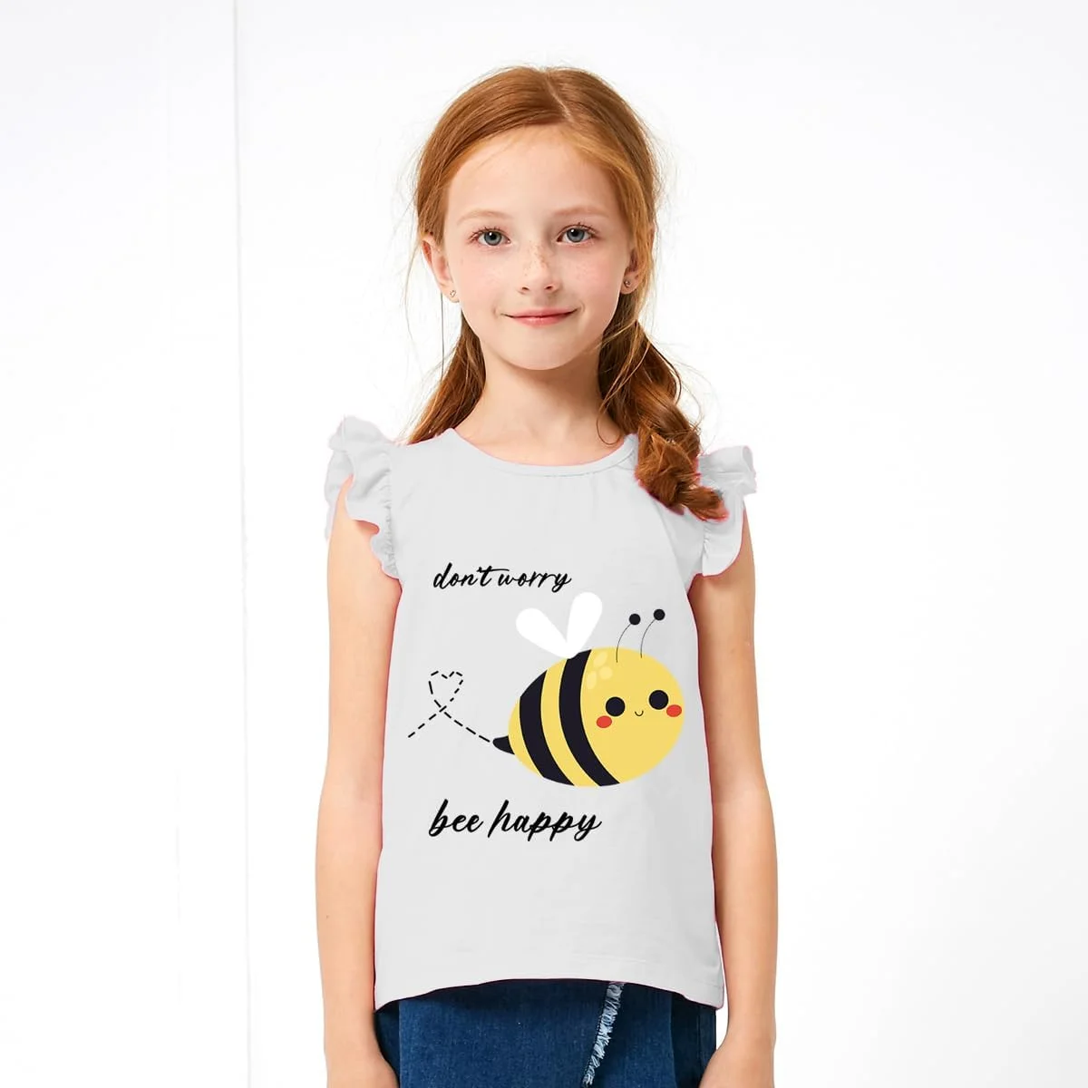 تی شرت آستین کوتاه دخترانه، تیشرت چین دار غیر رسمی برای کودکان نوپا، تاپ زنبوری بچه گانه، تیشرت یخی پری دریایی، تیشرت یقه گرد تابستانی 2-7 سال تی شرت آستین کوتاه دخترانه، تیشرت چین دار غیر رسمی برای کودکان نوپا، تاپ زنبوری بچه گانه، تیشرت یخی پری دریایی، تیشرت یقه گرد تابستانی 2-7 سال