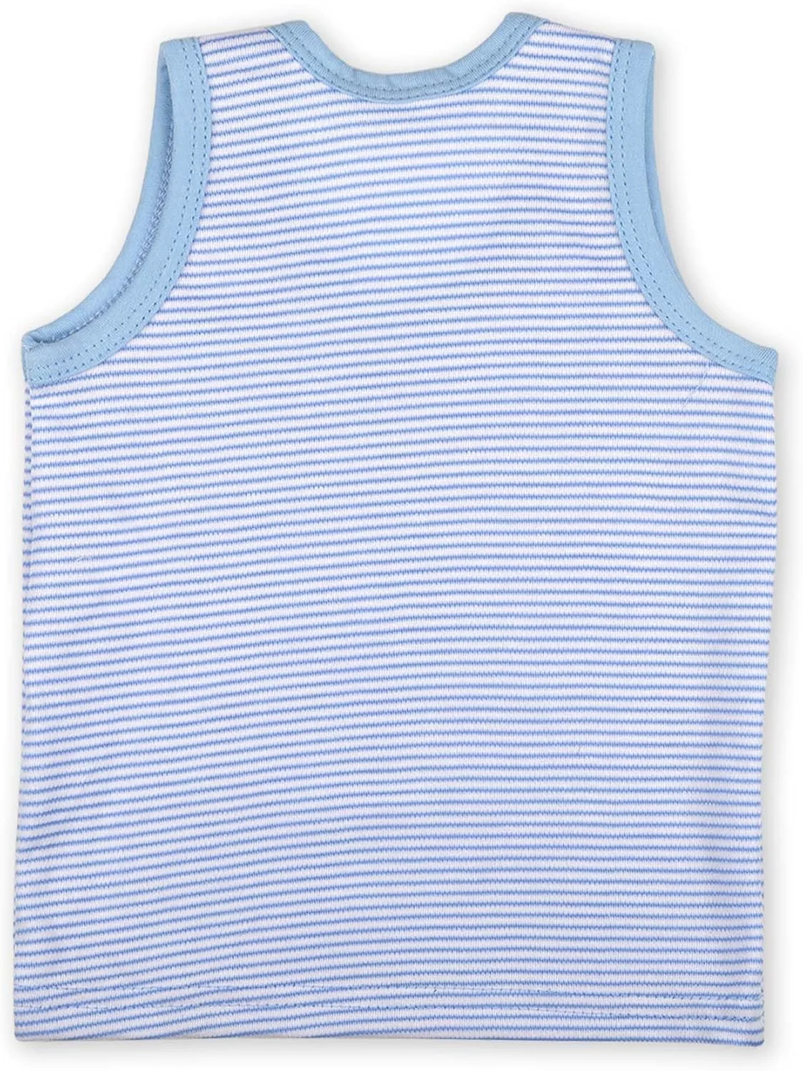 ست تابستانی بدون آستین نوزادی کوکوکارت - تاپ نخی و شورت کشی، راه راه، لباس تنفسی برای نوزادان و کودکان نوپا ست تابستانی بدون آستین نوزادی کوکوکارت - تاپ نخی و شورت کشی، راه راه، لباس تنفسی برای نوزادان و کودکان نوپا