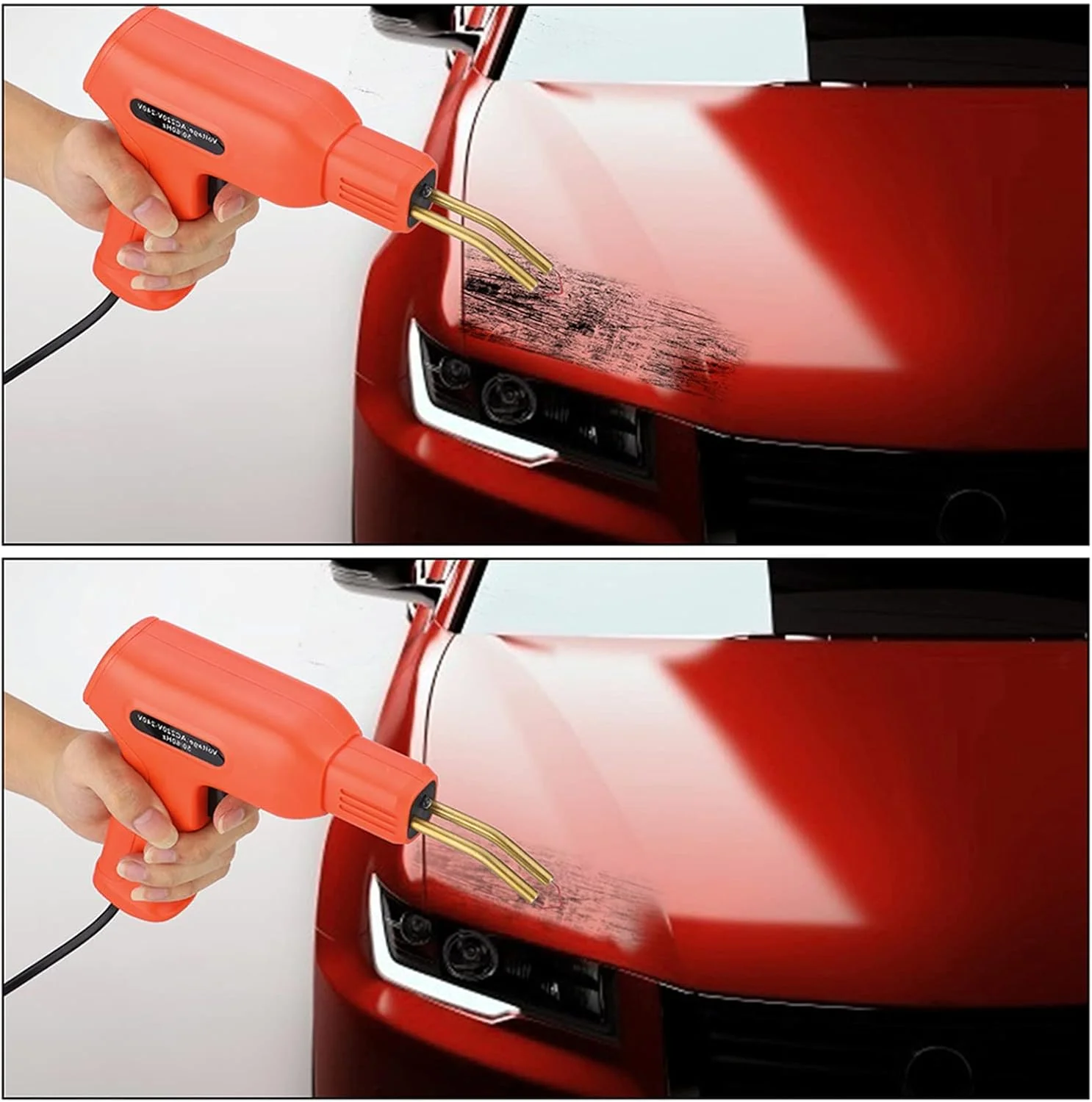 دستگاه جوش پلاستیک دستی قابل حمل HLGLQZ 50W، دستگاه تعمیر پلاستیک، منگنه داغ تعمیر سپر خودرو برای جوشکاری و لحیم کاری تعمیر پلاستیک، 110 ولت دستگاه جوش پلاستیک دستی قابل حمل HLGLQZ 50W، دستگاه تعمیر پلاستیک، منگنه داغ تعمیر سپر خودرو برای جوشکاری و لحیم کاری تعمیر پلاستیک، 110 ولت