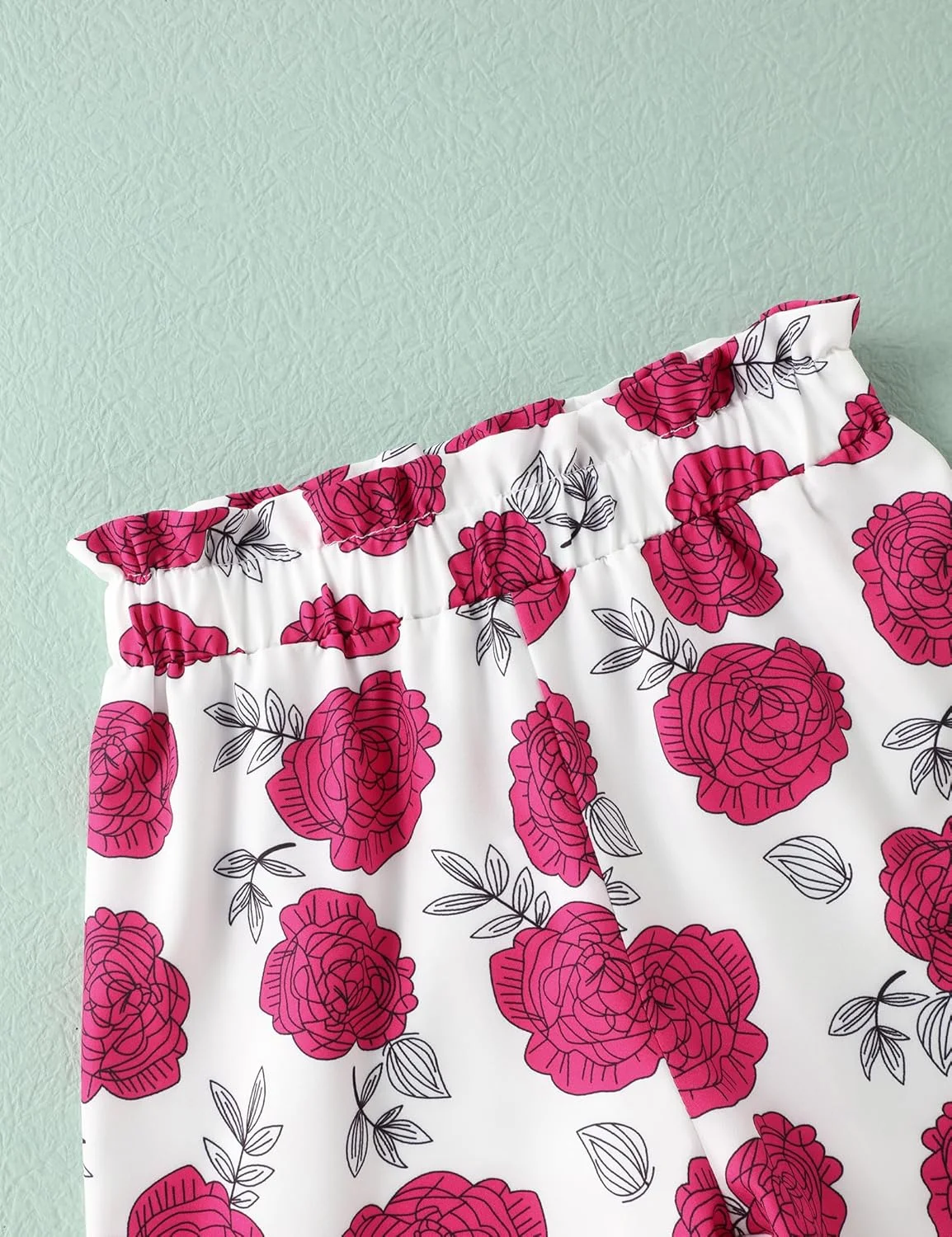 ست لباس دخترانه نوپا Hipea، شامل تاپ گلدار، شورت و هدبند، مناسب فصل تابستان ست لباس دخترانه نوپا Hipea، شامل تاپ گلدار، شورت و هدبند، مناسب فصل تابستان