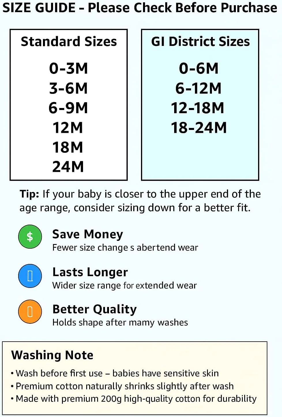 ست 6 تایی تاپ بدون آستین نوزادی 100% پنبه، تی شرت آستین کوتاه 0-24 ماهه پسرانه، دخترانه، унисекс