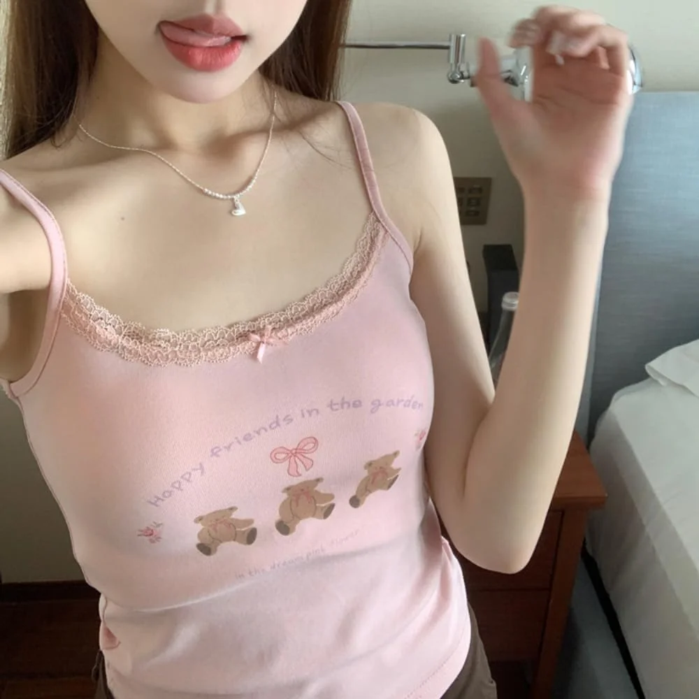 تاپ رکابی نوزادی طرح قلب گلدار Y2k، تاپ کوتاه و بامزه، تاپ بندی تابستانی، تاپ کمیسول Coquette تاپ رکابی نوزادی طرح قلب گلدار Y2k، تاپ کوتاه و بامزه، تاپ بندی تابستانی، تاپ کمیسول Coquette