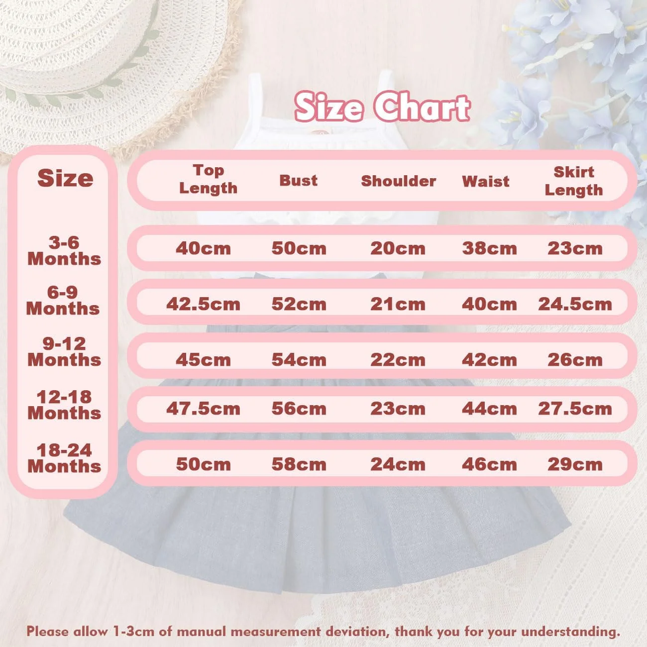 ست لباس دخترانه نوزادی HEOXIN مناسب فصول تابستان و پاییز، شامل تاپ بدون آستین توری و دامن کوتاه پاپیونی ساده، 2 تکه، مناسب برای دختران 3 تا 24 ماهه، آبی ست لباس دخترانه نوزادی HEOXIN مناسب فصول تابستان و پاییز، شامل تاپ بدون آستین توری و دامن کوتاه پاپیونی ساده، 2 تکه، مناسب برای دختران 3 تا 24 ماهه، آبی