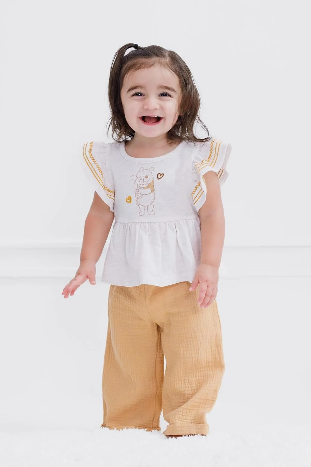 ست تاپ پپلوم و شلوار نخی دیزنی مینی ماوس و وینی پو، مناسب نوزاد تا سایز بزرگسال (12 ماهه - 10-12 سال) ست تاپ پپلوم و شلوار نخی دیزنی مینی ماوس و وینی پو، مناسب نوزاد تا سایز بزرگسال (12 ماهه - 10-12 سال)