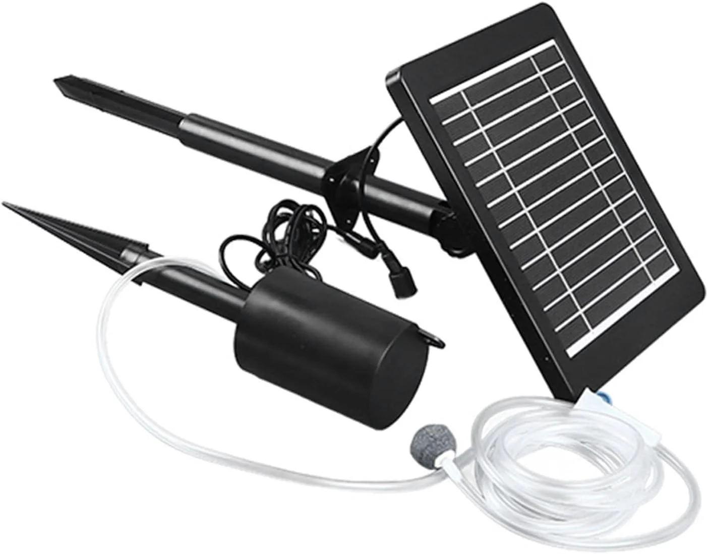 پمپ اکسیژن خورشیدی Cryfokt، کیت پمپ خورشیدی با 3 حالت پشتیبان باتری 2200mAh، هواده ماهیگیری پمپ اکسیژن آکواریوم برای حوض ماهی باغ پمپ اکسیژن خورشیدی Cryfokt، کیت پمپ خورشیدی با 3 حالت پشتیبان باتری 2200mAh، هواده ماهیگیری پمپ اکسیژن آکواریوم برای حوض ماهی باغ