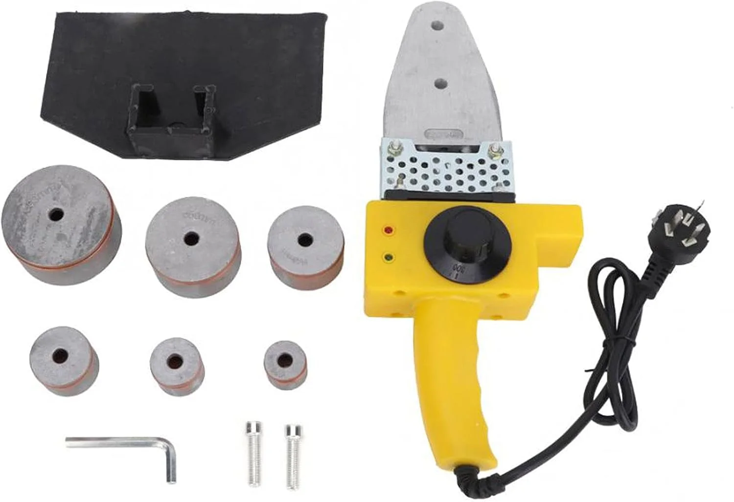 دستگاه جوش لوله Raitron مدل AC220V با توان 900 وات، مناسب برای جوش لوله های پلاستیکی PPR PE PP به همراه ابزار