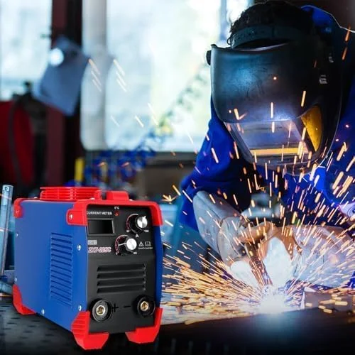 دستگاه جوش میله ای 250 آمپر 220-240 ولت مینی با نمایشگر LED دیجیتال اینورتر IGBT، دستگاه جوش قوس MMA اینورتر DC با نمایشگر دیجیتال دستگاه جوش قابل حمل