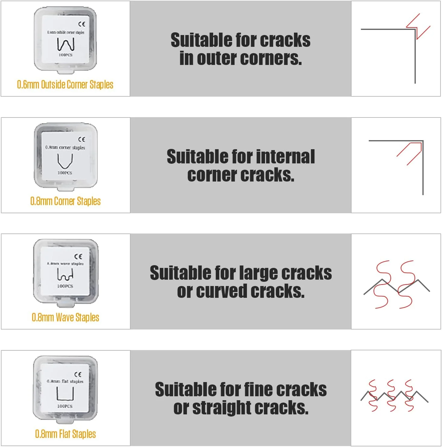 دستگاه جوش پلاستیک گرم WWART AUTOAND 100w به همراه لوازم جانبی، کیت تعمیر سپر خودرو با انبر، چاقو، سری صاف و منگنه