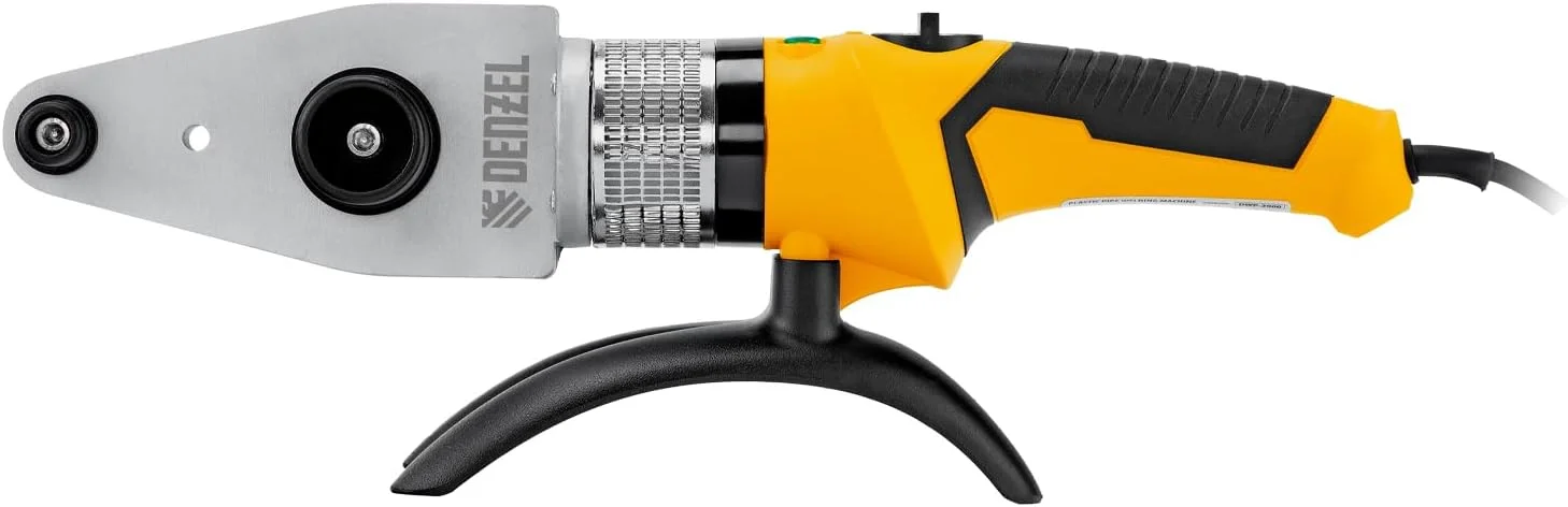 دستگاه جوش لوله پلاستیکی دنزل PPR PVC PE فیوژن جوشکار 2000 وات 300 درجه سانتیگراد به همراه مجموعه نازل برای اتصالات و تعمیرات لوله