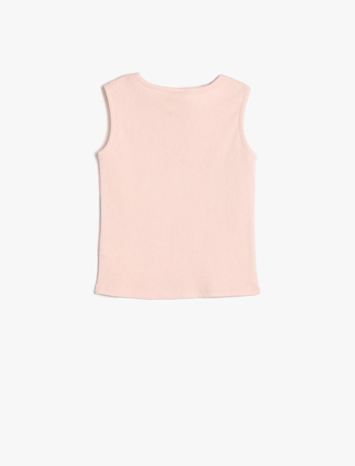 تاپ رکابی دخترانه KOTON، بدون آستین، یقه گرد، کبریتی، چاپی، تاپ نخی تاپ رکابی دخترانه KOTON، بدون آستین، یقه گرد، کبریتی، چاپی، تاپ نخی