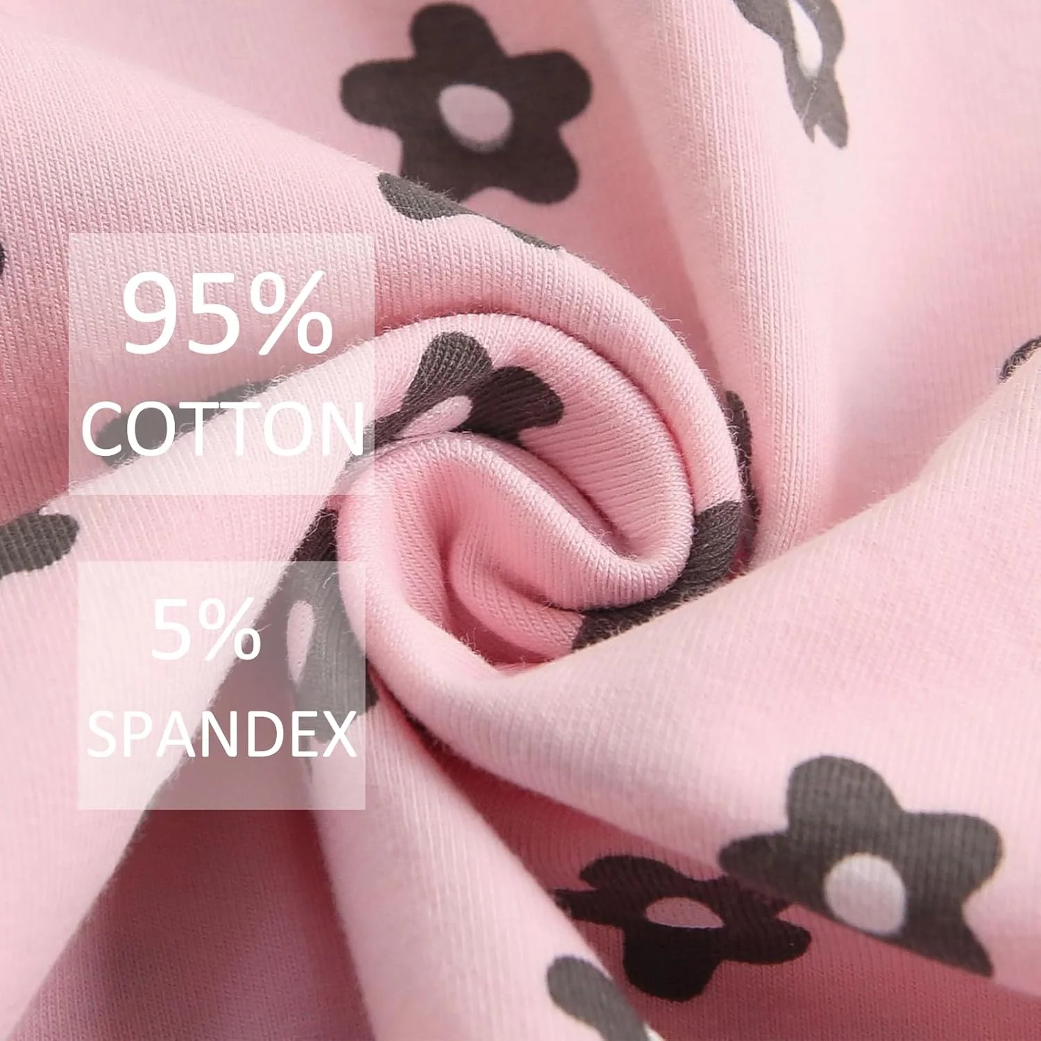 نیم‌تنه‌های دخترانه نرم و یکرنگ Anntry مناسب 2 تا 10 سال، بسته 4 عددی، تاپ‌های راحت و تنفسی بچگانه