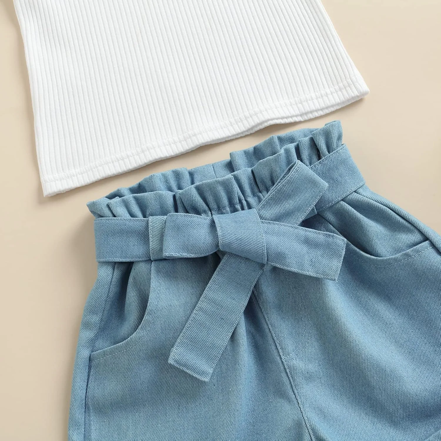 Amiblvowa لباس غیر رسمی شورت دخترانه Wssbsftpb