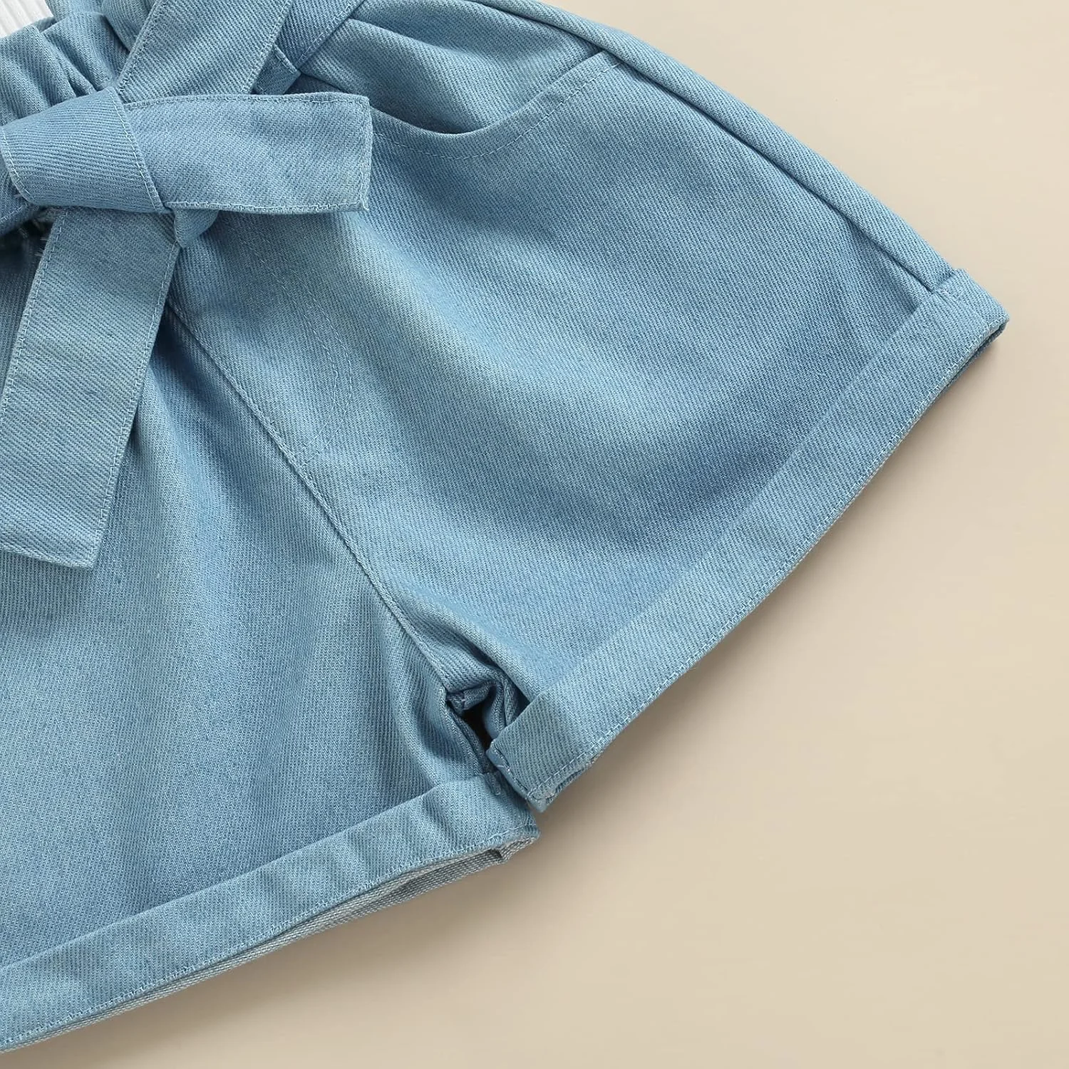 Amiblvowa لباس غیر رسمی شورت دخترانه Wssbsftpb