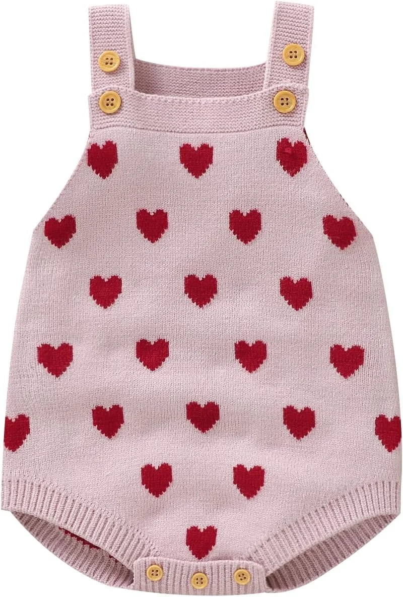 لباس روز ولنتاین دخترانه Ayalinggo، سرهمی بافتنی قلبی زیبا، تاپ هالتر با حاشیه چیندار، لباس بهاری لباس روز ولنتاین دخترانه Ayalinggo، سرهمی بافتنی قلبی زیبا، تاپ هالتر با حاشیه چیندار، لباس بهاری