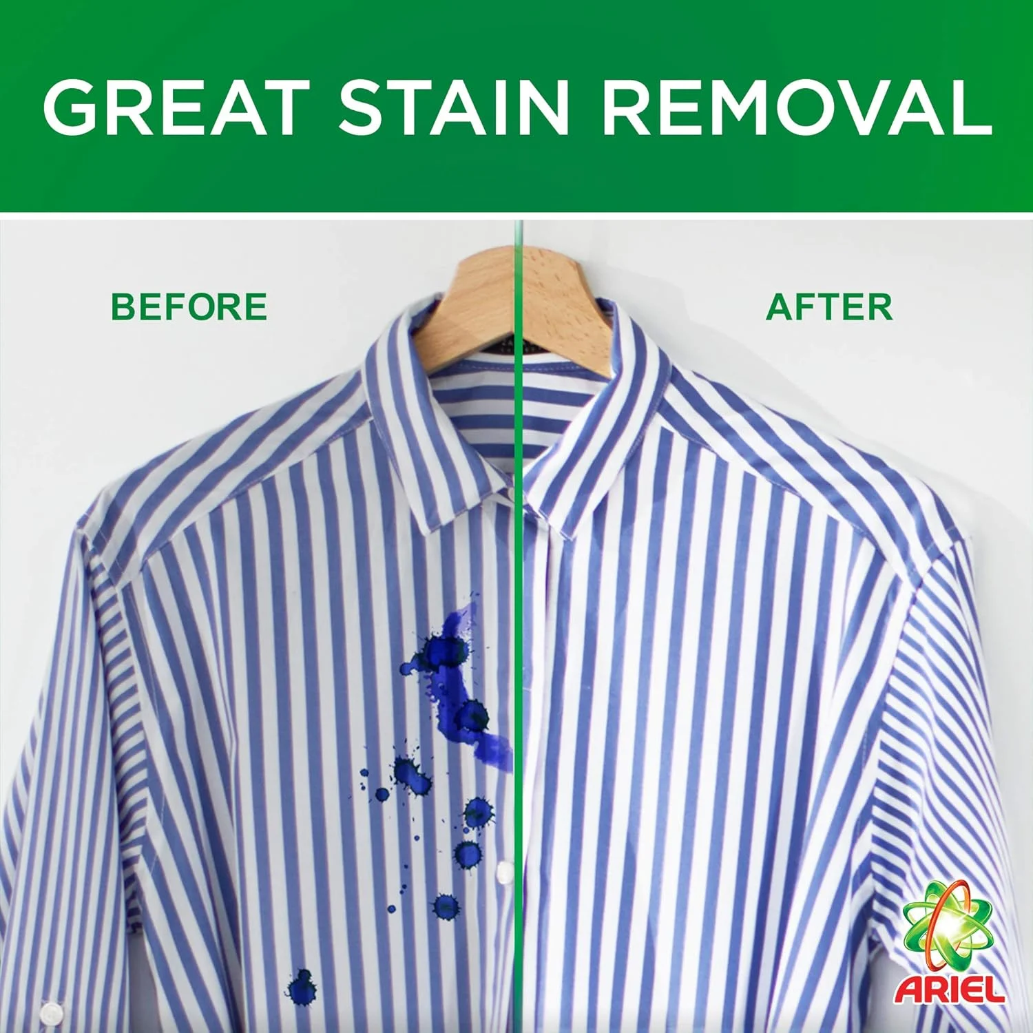 پودر لباسشویی ماشین لباسشویی اتوماتیک آریل با رایحه اصلی، 2.5 کیلوگرم