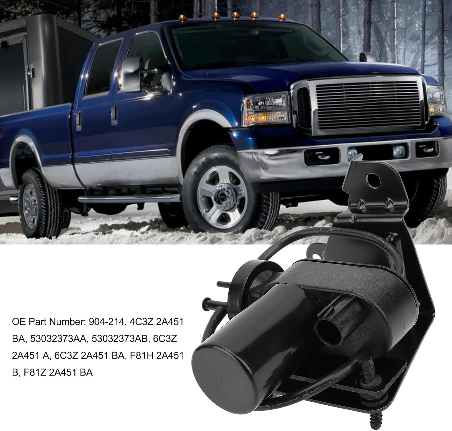 پمپ وکیوم برقی OEM کرایفوکت، جایگزین 904 214 برای F 450، F 550، رم 2500، پمپ وکیوم برقی خودرو با عملکرد بالا، ساختار فلزی مقاوم