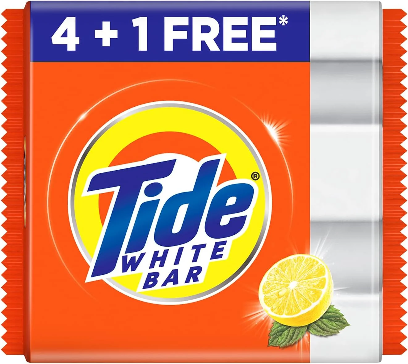 صابون لباسشویی تاید سفید 200 گرمی (4+1 رایگان)