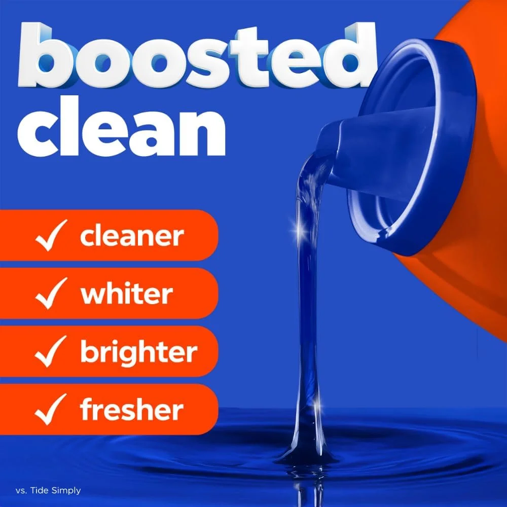 مایع لباسشویی تاید، سازگار با HE، رایحه اصلی، 80 بار شستشو، 3.1 لیتر