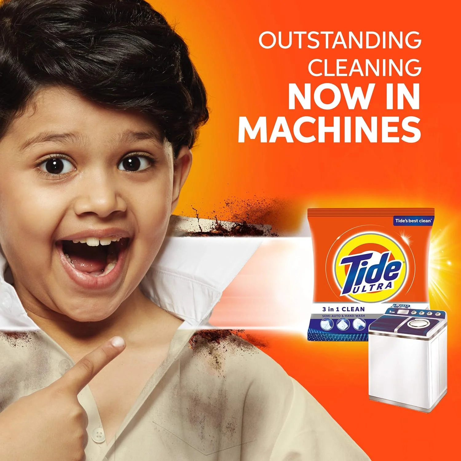 پودر لباسشویی تاید اولترا 3 در 1، 3 کیلوگرم + 1 کیلوگرم رایگان = 4 کیلوگرم