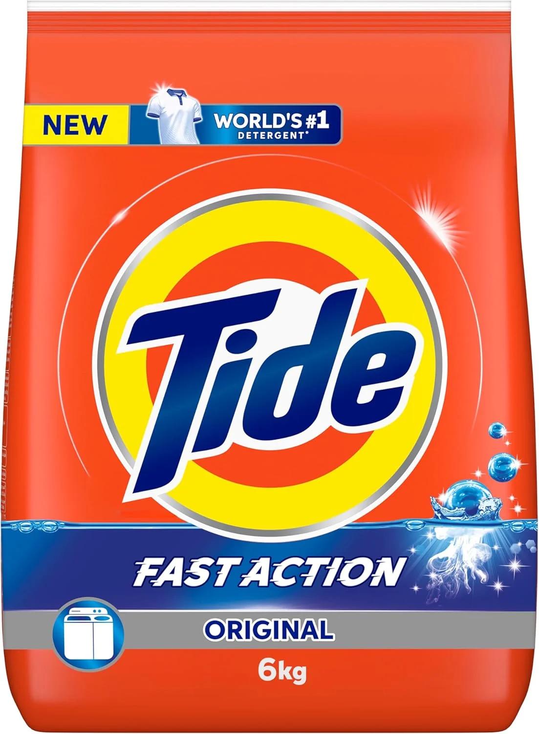 پودر洗衣剂, Tide, Fast Action, 6 کیلوگرم