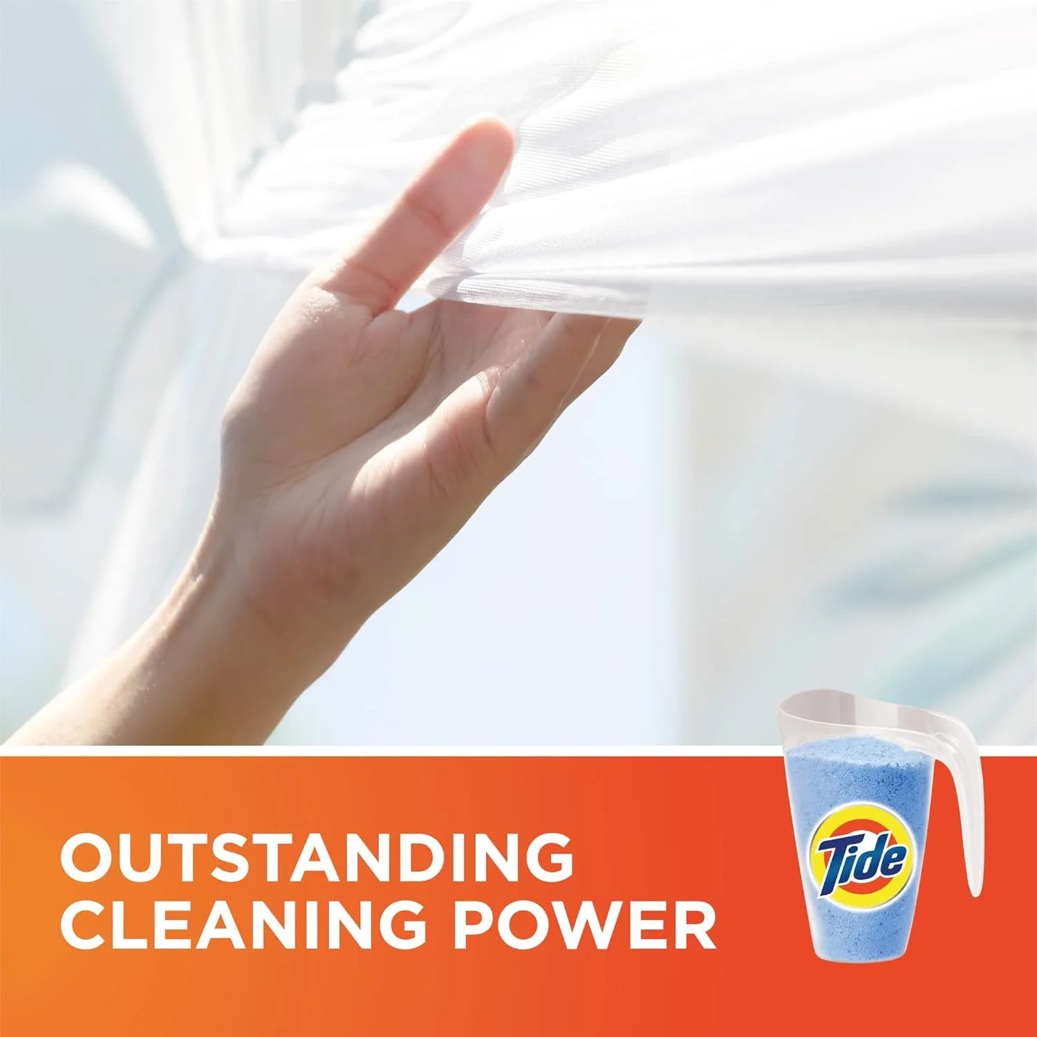 پودر لباسشویی نیمه اتوماتیک تاید، رایحه اصلی، شستشوی بدون لک لباس، پودر لباسشویی تاید، بسته 2 عددی 9 کیلوگرمی (18 کیلوگرم)