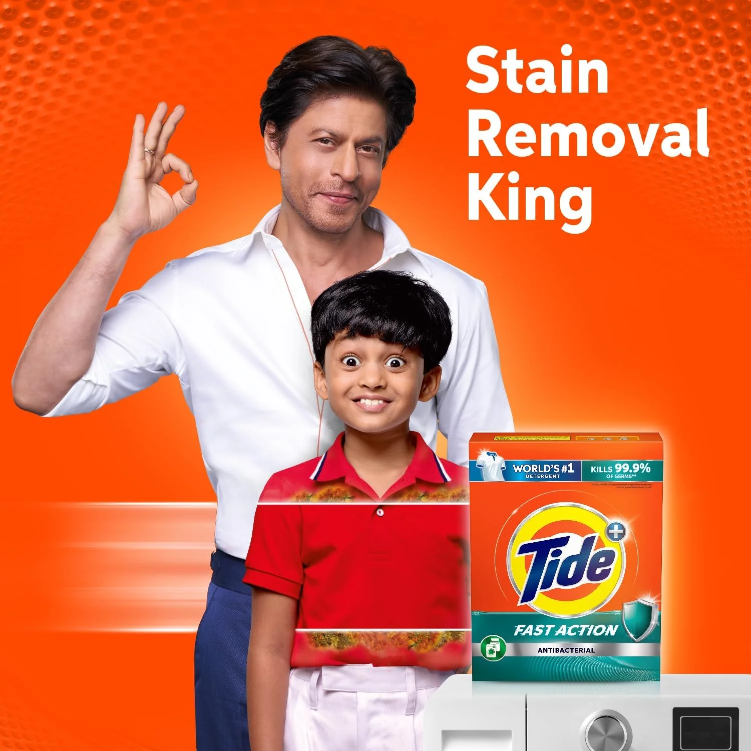 پودر لباسشویی ضد باکتریال و سریع الاثر تاید، 6.25 کیلوگرم