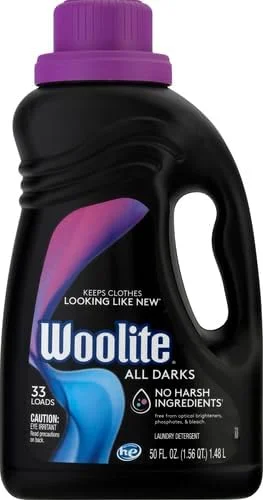 مایع لباسشویی محافظ لباسهای تیره Woolite، 33 بار شستشو، 1.47 لیتر، مناسب ماشین لباسشویی معمولی و HE، بستهبندی ممکن است متفاوت باشد مایع لباسشویی محافظ لباسهای تیره Woolite، 33 بار شستشو، 1.47 لیتر، مناسب ماشین لباسشویی معمولی و HE، بستهبندی ممکن است متفاوت باشد