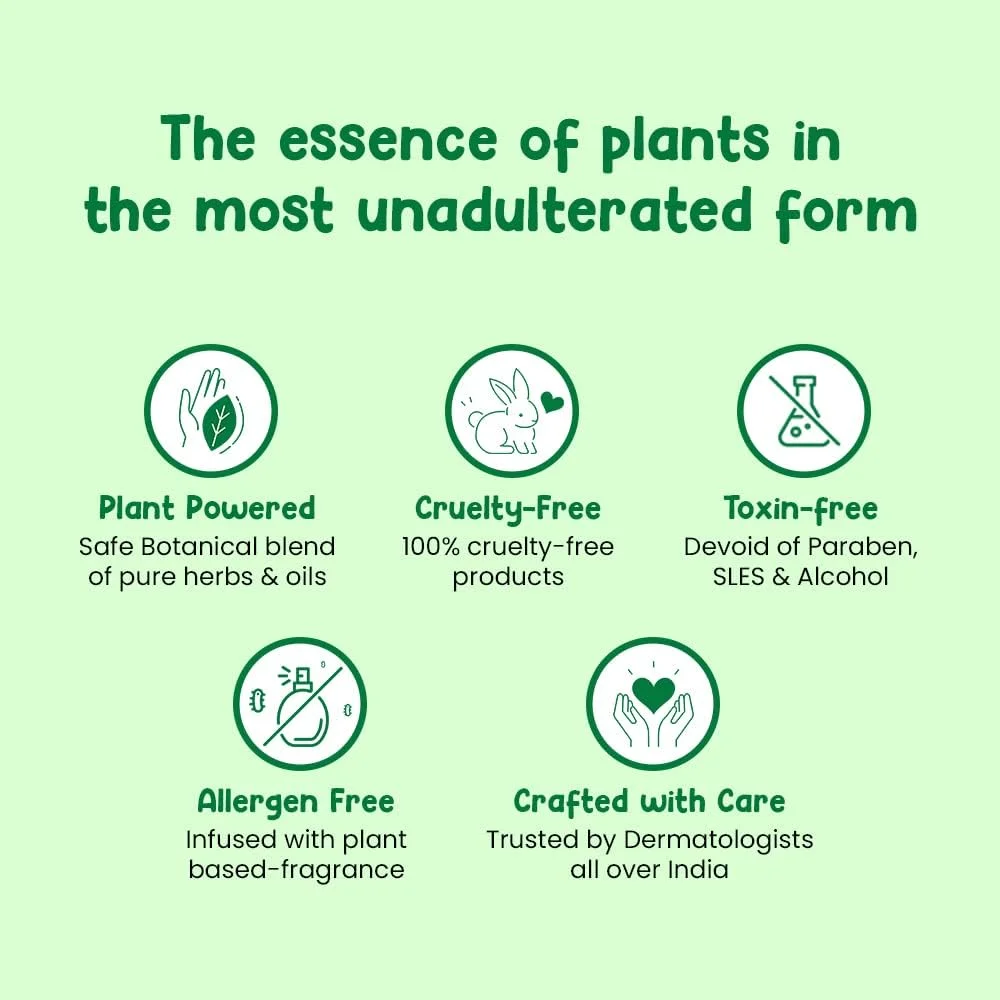 مایع لباسشویی کودک Mother Sparsh (تقویت شده با گیاهان) با آنزیم های زیستی و روغن اکالیپتوس، 1 لیتر