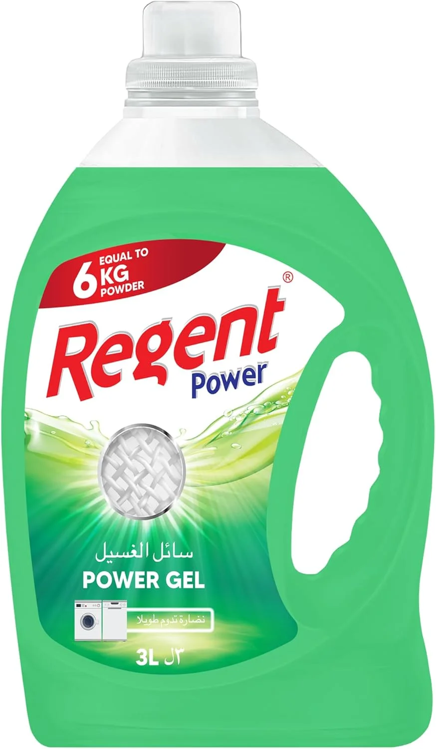 ژل شوینده لباس Regent Power مدل Green حجم 3 لیتر