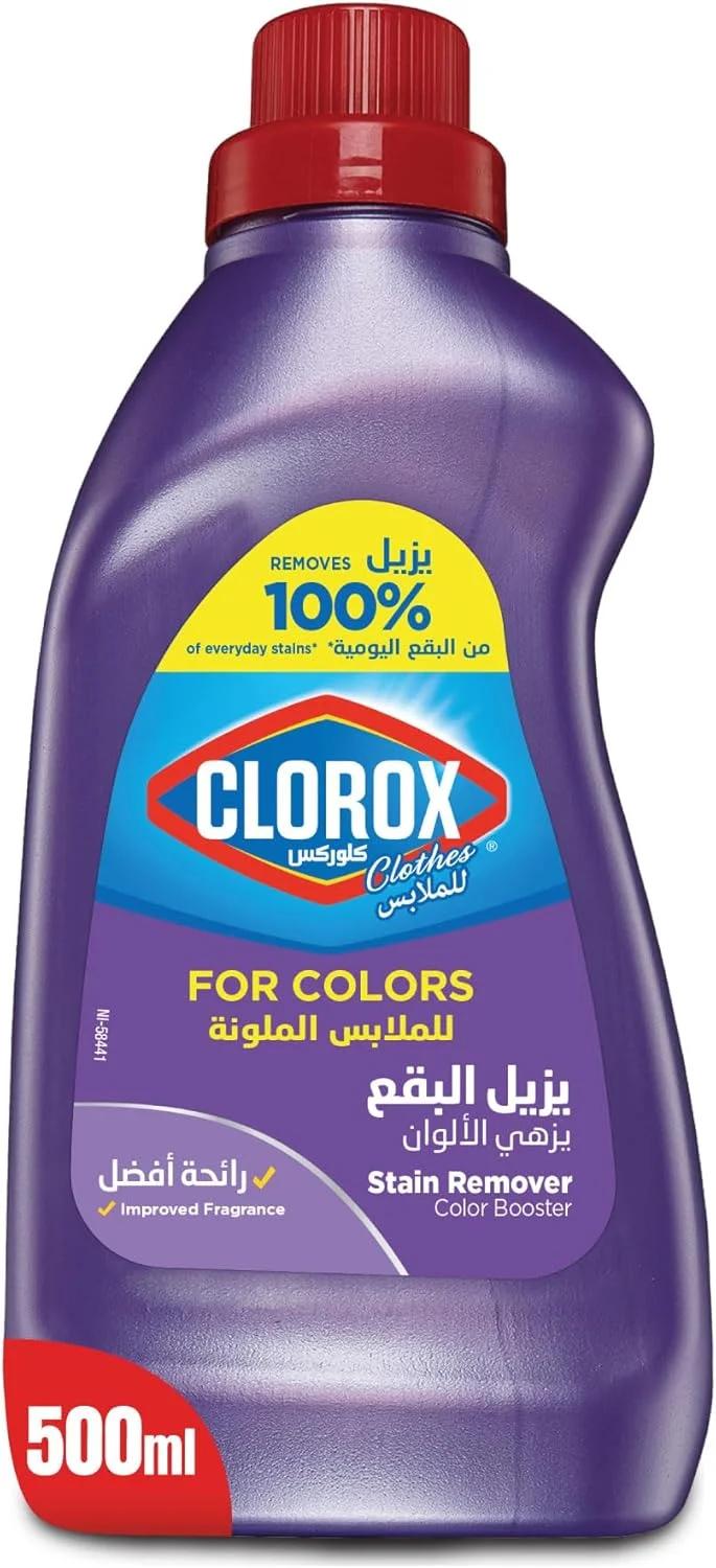 پاک‌کننده و افزاینده رنگ Clorox، سیبی 500ml