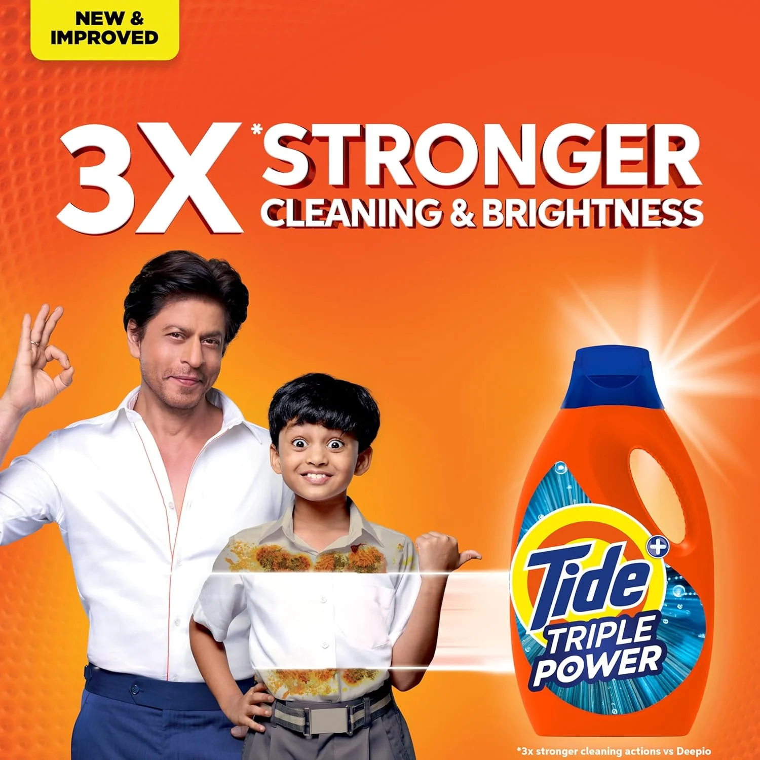مایع لباسشویی تاید مدل Triple Power Original حجم 4 لیتر