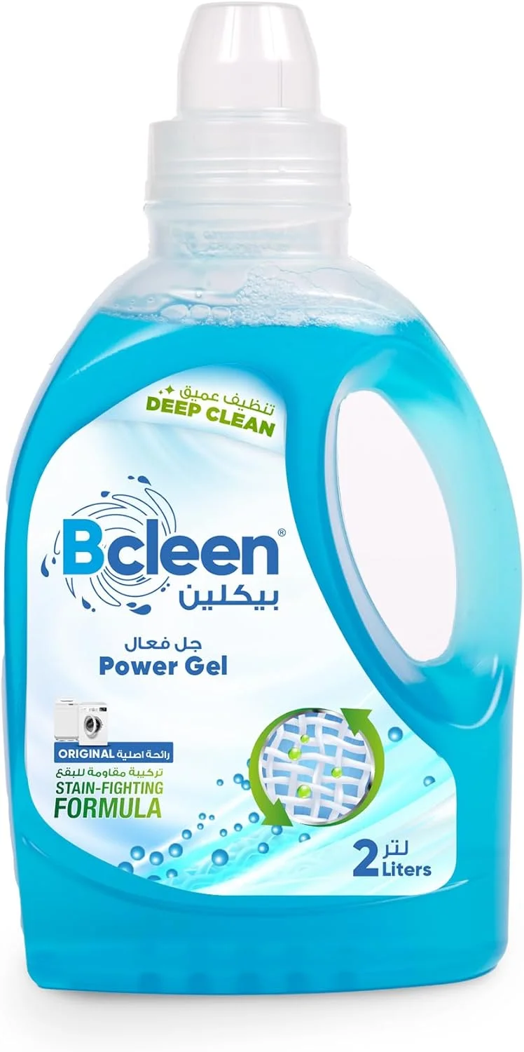 مایع لباسشویی بیکلین، با قدرت پاک کنندگی عمیق برای ماشین های درب از جلو/بالا 2 لیتری (پک ویژه 2 لیتری X 2)