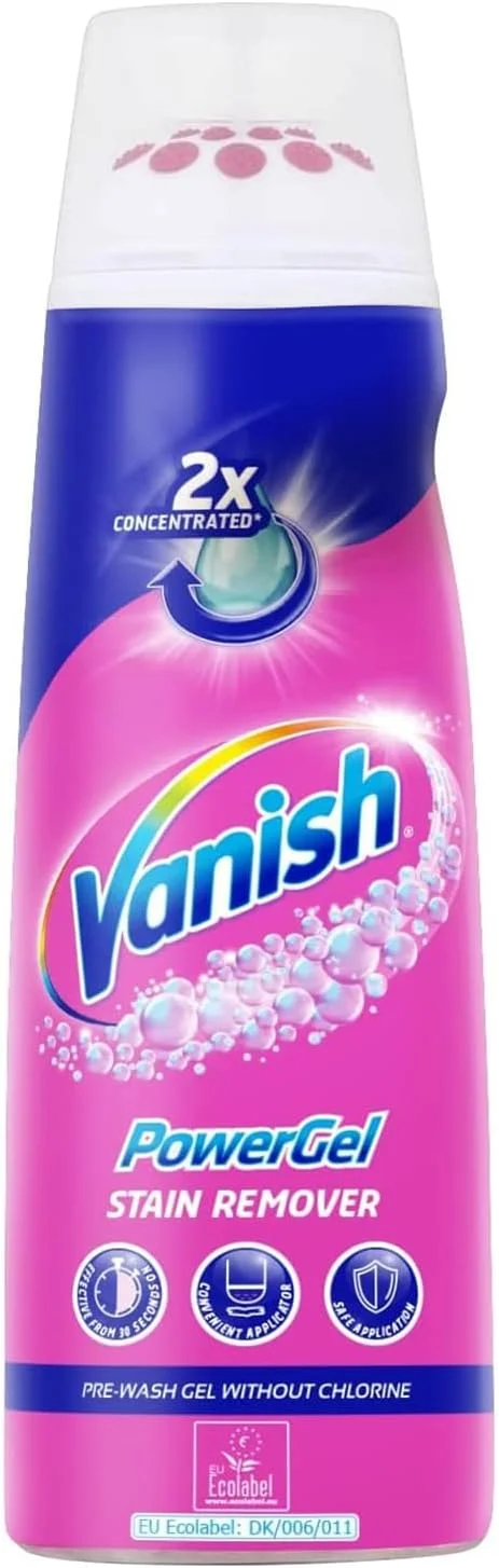 ژل لکه بر لباس ونیش مدل Prewash Power حجم 200 میلی لیتر، بسته 2 عددی