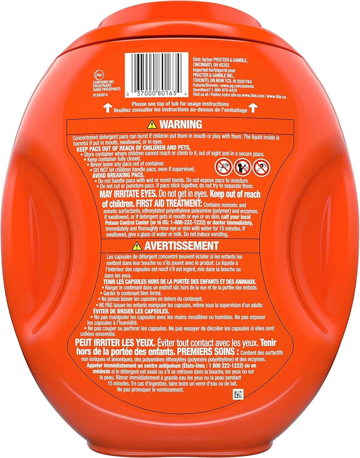 قرص ماشین لباسشویی Tide PODS، با رایحه چمن بهاری، 96 عددی، مناسب ماشین های لباسشویی با بازدهی بالا (HE)