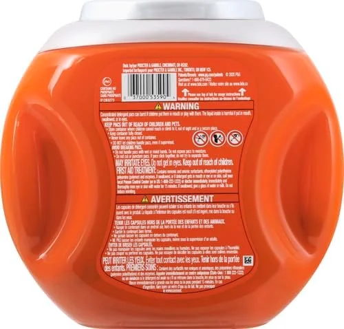 پودر لباسشویی کپسولی تاید مدل Hygienic Clean Heavy 10x Duty Power PODS، رایحه اورجینال، 21 عددی، برای آلودگی های قابل مشاهده و غیر قابل مشاهده