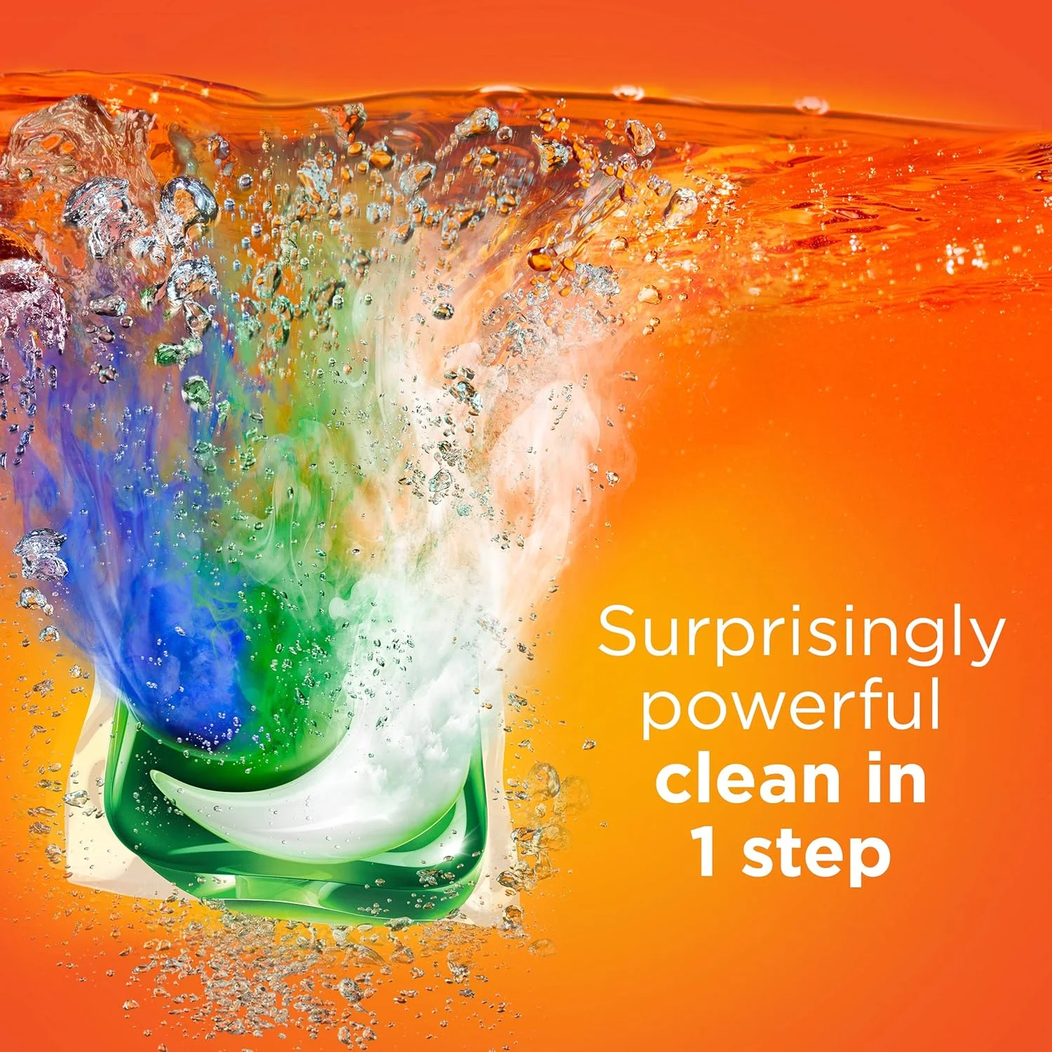 پودر لباسشویی Tide PODS Plus Febreze Sport Odor Defense 4 در 1 HE Turbo، رایحه Active Fresh، بسته 61 عددی (بسته بندی ممکن است متفاوت باشد)